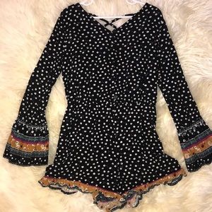 Boho Chic jumpsuit “Art Class”